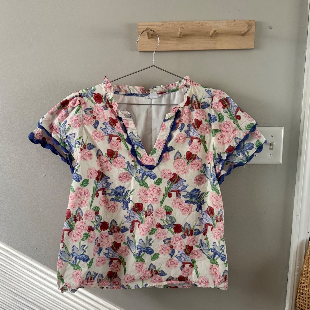 1X Chicsoul floral top
